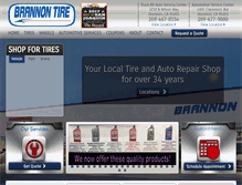Tablet Screenshot of brannontire.com